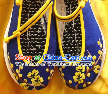 Chinese Handmade Embroidered Shoes Wedding Shoes Kung Fu Wushu Shoes Womens Shoes Opera Shoes Hanfu Shoes Dance Shoes