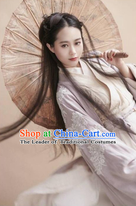 Ancient Chinese Women Clothing Traditional Hanfu Hanbok Kimono Dress National Costume Dresses Complete Set