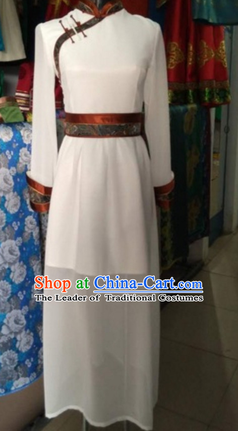 Chinese Mongolian Minority Mongol Women Dress Mongolia Minority Dresses Ethnic Mongolian Costume Complete Set