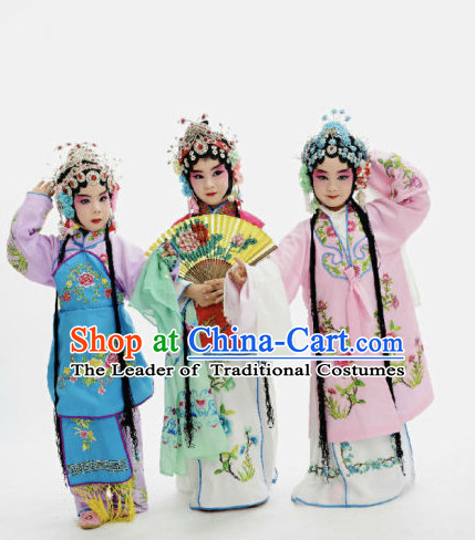 Ancient Chinese Children Opera Costumes Peking Opera Official Costume Historical Dress Traditional National Costume Complete Set