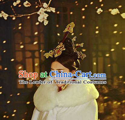 Ancient Chinese Princess Hair Accessories Headpiece Headdress