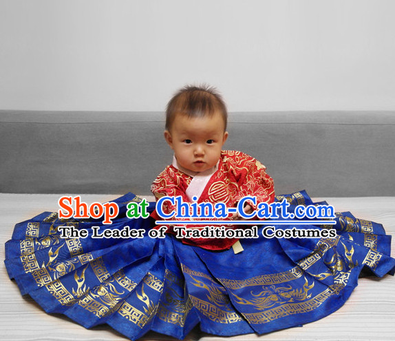 Classical Dance Chinese Clothes Drama Performance Hanfu for Children Baby