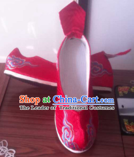 Chinese Shoes Wedding Shoes Kung Fu boots Wushu Shoes Mens Shoes Opera Shoes Hanfu Shoes Embroidered Shoes Monk Shoes