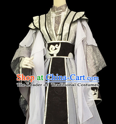 Men Dress Palace Stage Performance Dresses Traditional Chinese Mandarin Clothing Hanfu Costume