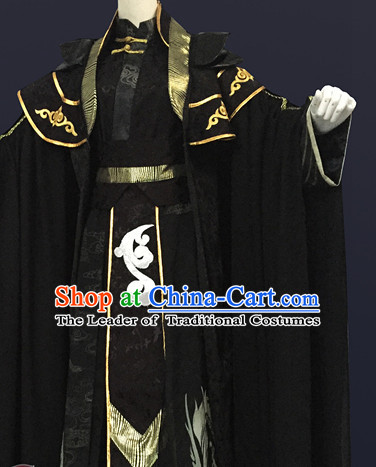 Men Dress Palace Stage Performance Dresses Traditional Chinese Mandarin Clothing Hanfu Costume