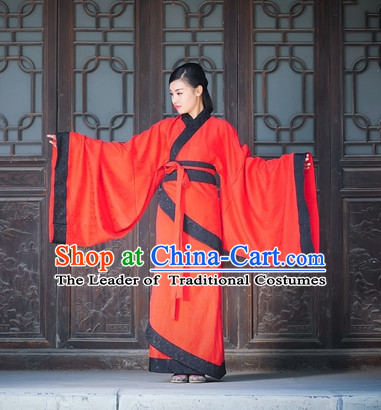 Ancient Chinese Dresses Hanfu Wedding Dress Hanbok Kimono Complete Set for Women