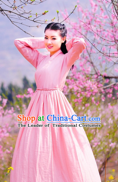 Traditional Chinese Stage Hanfu Costume Opera Historical Dress Complete Set for Women Girls