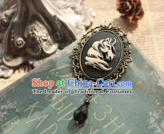 Traditional Classic Women Jewelry Accessories, Traditional Classic Gothic Restoring Ancient Brooch for Women