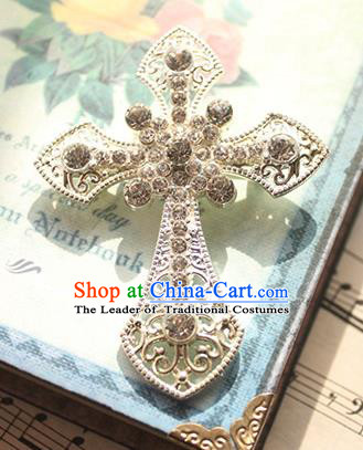 Traditional Classic Women Jewelry Accessories, Traditional Classic Gothic Restoring Ancient Crystal Brooch for Women