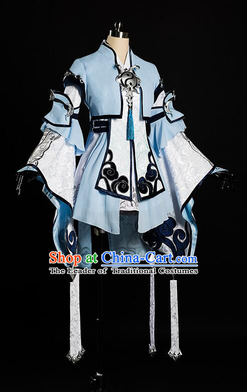 Chinese COSPLAY for Women Fairy Costume Garment Chinese Tradtional Dress Costumes Dress Adults Cos Asian King Clothing