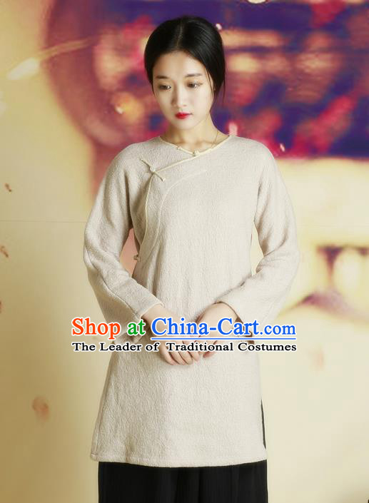 Traditional Chinese Female Costumes, Chinese Acient Hanfu Clothes, Chinese Cheongsam, Tang Suits Blouse for Women