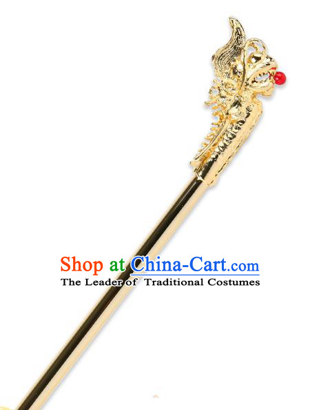 Traditional Korean Palace Lady Hair Accessories Hairpins, Asian Korea Hanbok Bride Headwear for Women