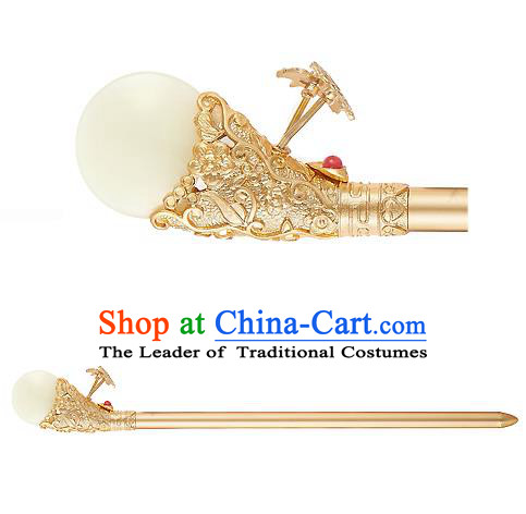 Traditional Korean National Wedding Hair Accessories Bride Palace Hairpins, Korean Hanbok Fashion Hair Stick Headwear for Women