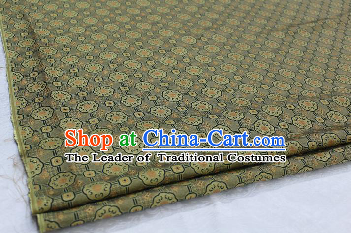 Chinese Traditional Ancient Costume Palace Pattern Mongolian Robe Brocade Tang Suit Fabric Hanfu Material