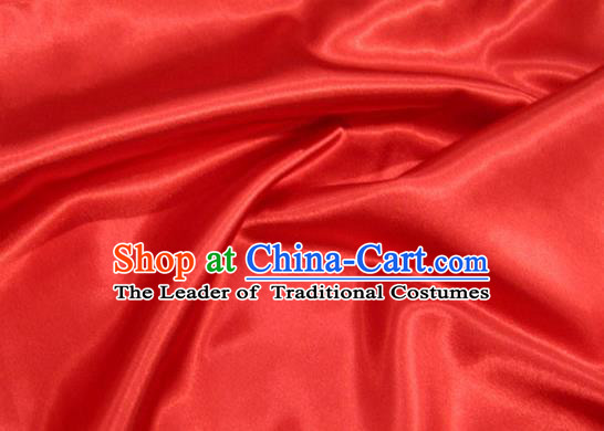 Chinese Traditional Royal Court Red Brocade Xiuhe Suit Fabric Ancient Costume Tang Suit Cheongsam Hanfu Material