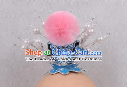 Asian Chinese Beijing Opera Prince Hair Accessories, Traditional China Peking Opera Lang Scholar Headwear