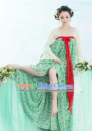 Traditional Ancient Chinese Imperial Consort Costume, Elegant Hanfu Clothing Chinese Han Dynasty Imperial Emperess Camellia Clothing for Women