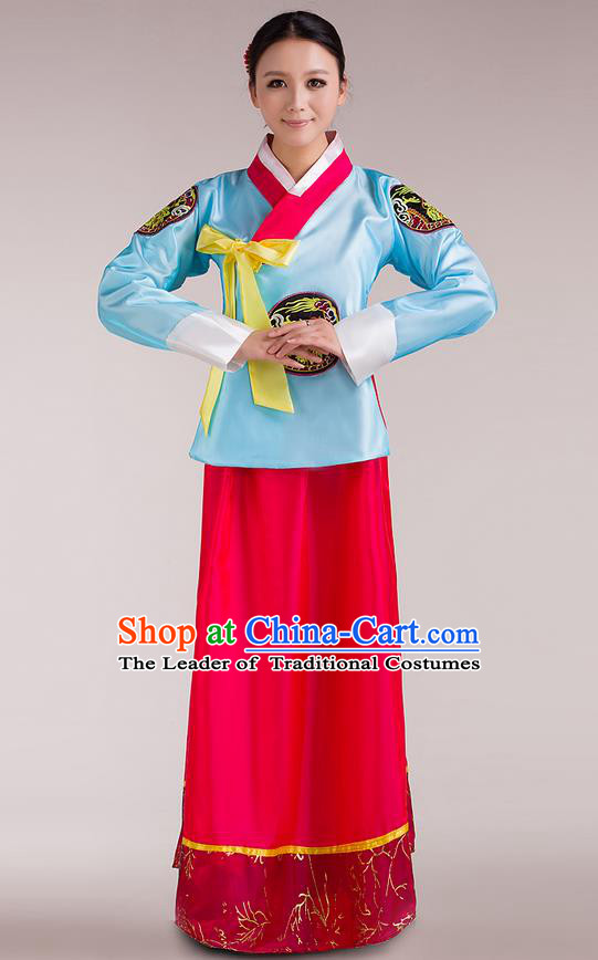 Traditional Ancient Chinese Koreans Imperial Emperess Costume, Chinese Koreans Nationality Peri Imperial Princess Clothing for Women