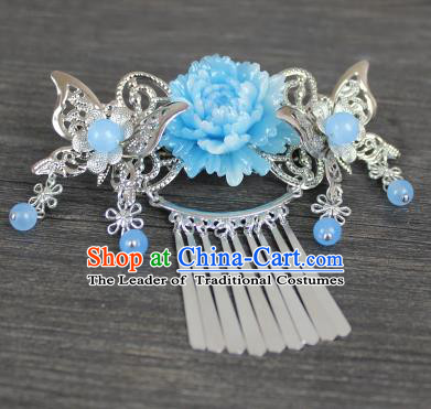 Traditional Handmade Chinese Ancient Classical Hair Accessories Barrettes Hairpin, Hair Sticks Hair Jewellery, Hair Fascinators Hairpins for Women