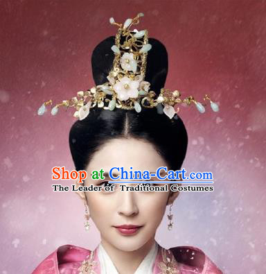 Traditional Handmade Chinese Ancient Classical Imperial Emperess Hair Accessories Bride Wedding Hairpin, Hanfu Hair Hairpin for Women