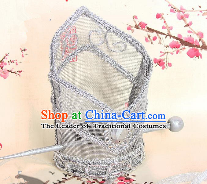 Chinese Wedding Jewelry Accessories, Traditional Emperor Headwear, Emperor Royal Crown, Ancient Chinese Emperor Coronet for Men