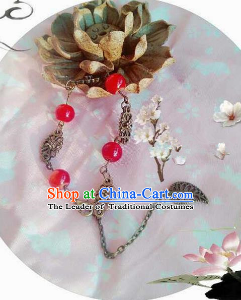 Traditional Handmade Chinese Ancient Classical Accessories Bangle, Han Dynasty Hanfu Bracelet for Women