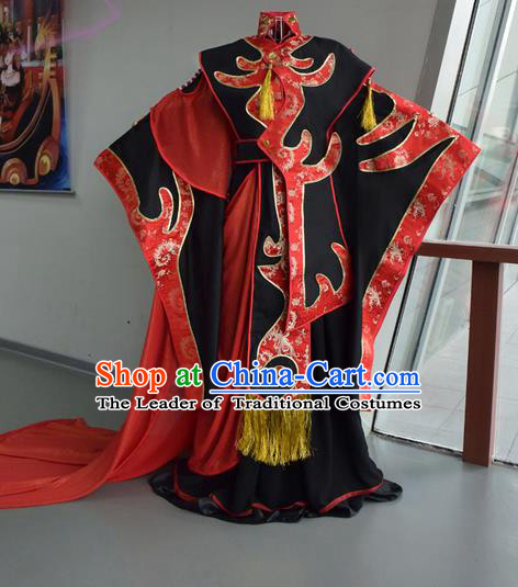 Top Grade Traditional China Ancient Cosplay Swordsman Prince Costumes, China Ancient Hanfu Wedding Clothing for Men