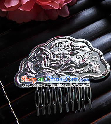 Top Grade Handmade Traditional China Hair Accessories Hair Comb, Ancient Chinese Hanfu Hairpins for Women