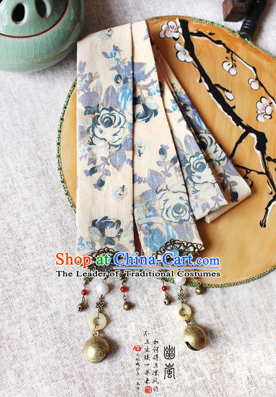 Chinese Handmade Classical Hair Accessories Hanfu Headband, China Ancient Hair Clasp Headwear for Women for Men