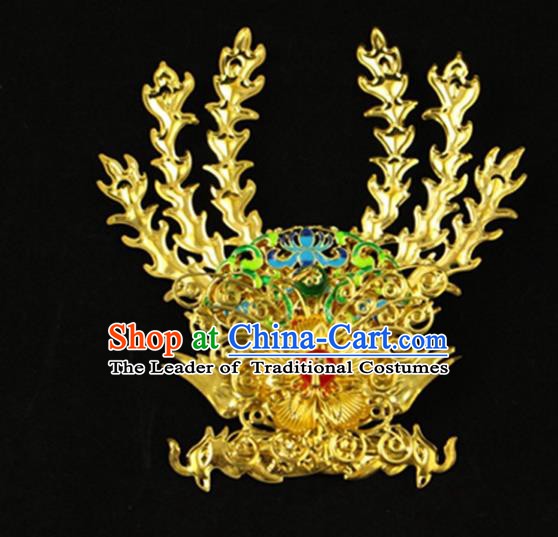 Asian Chinese Handmade Classical Hair Accessories Princess Hairpins Phoenix Coronet for Women