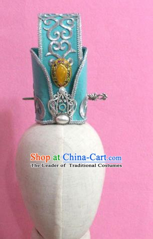 Traditional Chinese Handmade Hair Accessories Ancient Tang Dynasty Prince Hairdo Crown Headwear for Men