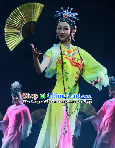 Chinese Traditional Folk Dance Costume Beijing Opera Classical Dance Clothing for Women