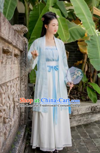 Chinese Traditional Song Dynasty Nobility Lady Costumes Ancient Maidenform Hanfu Dress for Women