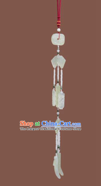 Chinese Ancient Jade Pendant Wedding Jewelry Accessories for Women