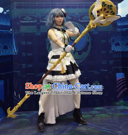 Top Grade Cosplay Costumes Female Swordsman Dress for Women