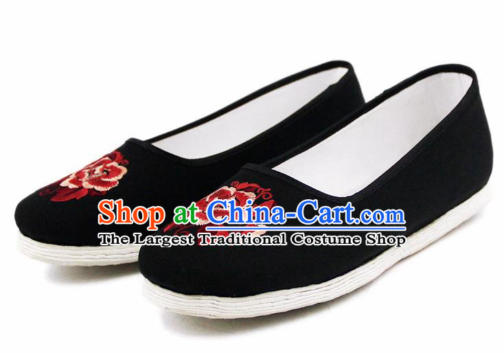 Chinese National Handmade Shoes Traditional Shoes Embroidered Cloth Shoes for Women