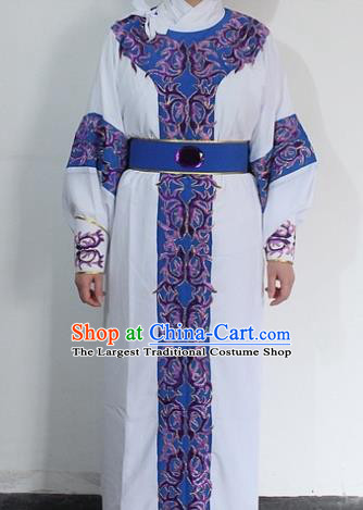 Chinese Traditional Peking Opera Niche Robe Ancient Prince Embroidered Costume for Men