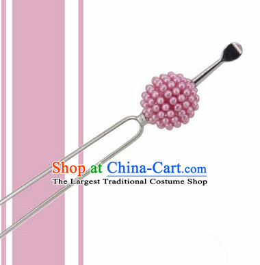 Japanese Traditional Courtesan Ball Hairpins Ancient Geisha Kimono Hair Accessories for Women