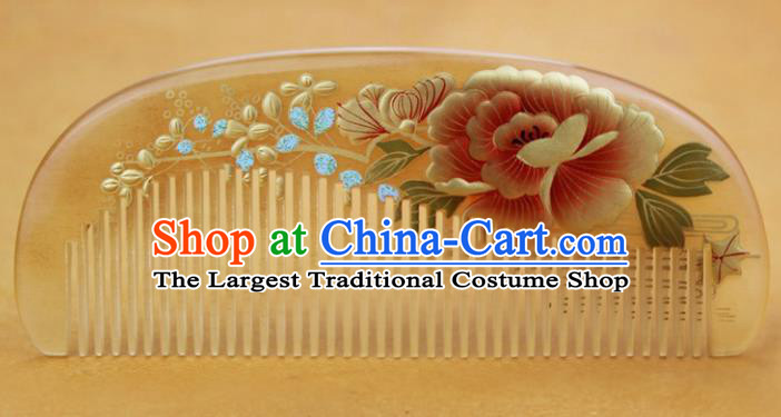 Japanese Traditional Courtesan Hair Comb Ancient Geisha Kimono Hair Accessories for Women