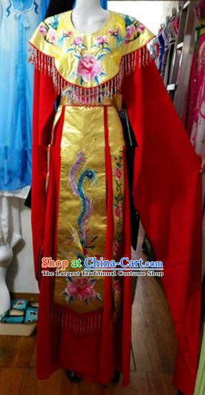 Chinese Traditional Beijing Opera Actress Empress Dress Ancient Peri Embroidered Costumes for Women