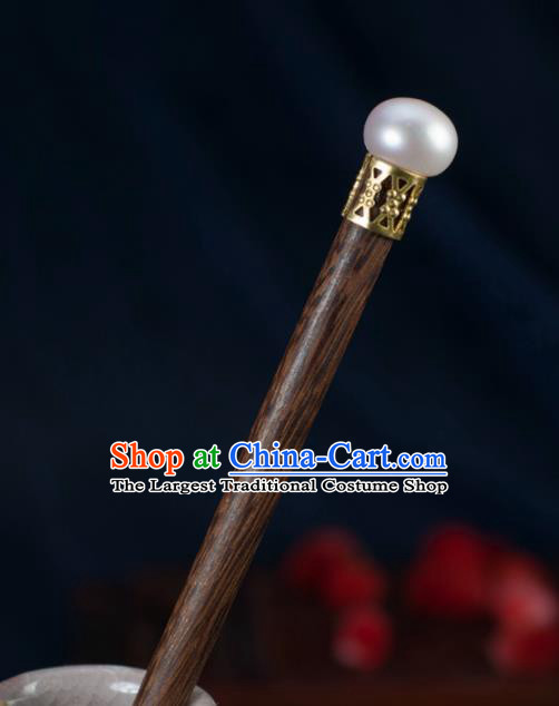 Chinese Traditional Hanfu Hair Clip Hair Accessories Ancient Classical Pearl Hairpins for Women