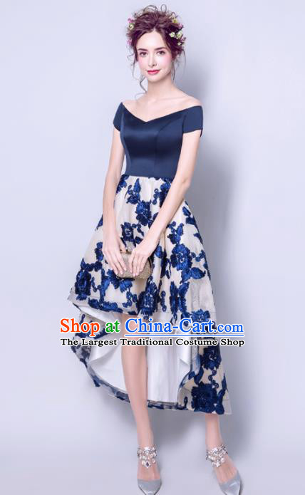 Top Grade Handmade Catwalks Costumes Compere Full Dress for Women