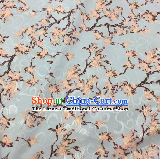 Chinese Traditional Apparel Fabric Brocade Classical Pattern Design Silk Material Satin Drapery