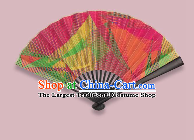 Chinese Traditional Crafts Folding Fans Printing Paper Fans Accordion Fan