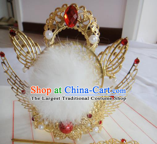 Chinese Traditional Classical Hair Accessories Ancient Nobility Childe Hair Crown for Men