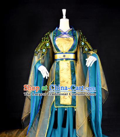 Traditional Chinese Cosplay Imperial Consort Costumes Ancient Princess Peri Hanfu Dress for Women