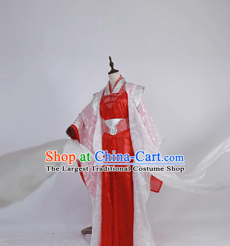 Chinese Traditional Ancient Swordsman Bridegroom Wedding Costumes for Men