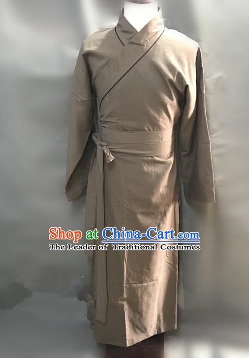 Traditional Chinese Stage Performance Costume Ancient Song Dynasty Husbandman Clothing for Men