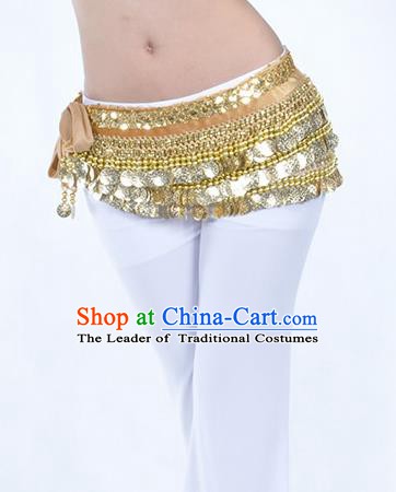 Champagne Waistband Asian Indian Belly Dance Waist Accessories India National Dance Belts for Women