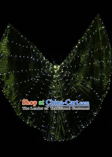 Top Stage Performance Props Led Lights Wing Shine Cloak